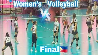 Philipini🇵🇭Women's Volleyball Tournament - Final Match