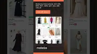 15% OFF Modanisa Deals for GCC & Jordan! 🌟 #shorts