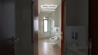 Spacious 3BHK of 1300sq.ft. for sale in #thanewest. Asking Price - ₹3.10CR