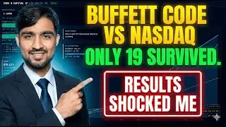 I Coded Buffett&rsquo;s Rules vs NASDAQ: Only 19 Survived