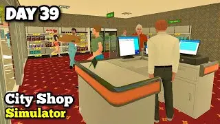City Shop Simulator. Hire Cashier, Shopkeeper, Restock An Sell. iOS,Andriod)