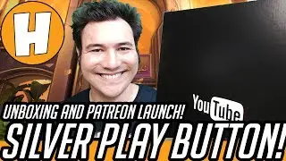 100k Subs Silver Play Button Unboxing, Channel Future + Patreon! | Hammeh