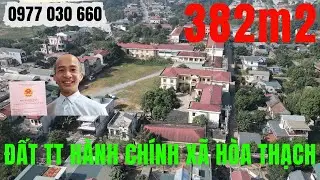B&aacute;n 382m2 cạnh đường DH09 H&ograve;a Thạch - Đất nền H&ograve;a Lạc| 0977030660