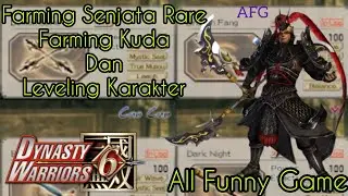 Farming Senjata Rare, Farming Kuda, Dan Leveling Karakter Dynasty Warriors 6 PS2 Di Android!!!