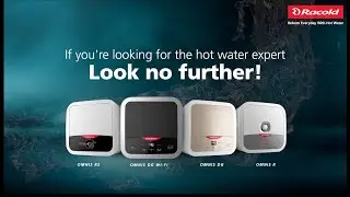 Racold Omnis Range - Introducing the future of water heating!
