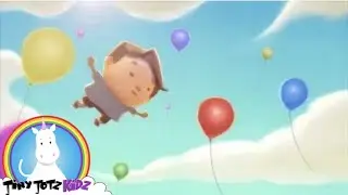 The Balloon Song | Count The Balloons + Learn Your Colors | Song For Kids | Tiny Totz Kidz