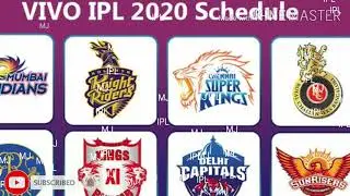 IPL Schedule in Telugu ||MJ CREATIONS