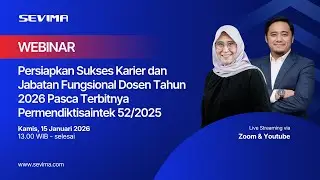 🔴LIVE - Webinar Nasional: Persiapkan Sukses Karier & Jabatan Fungsional Dosen Tahun 2026