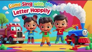 Puppy Tractor, Train, Firetruck & Mini Bus with Bulldozer &ndash; ABC Farm Adventure | Kids Songs