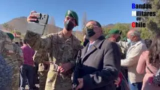 Ceremonia oficial de entrega de armas 2022: Regimiento 