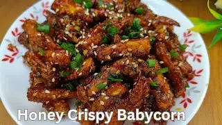 Рецепт хрустящей мини-кукурузы с медом и чили | @NeelimasKitchen