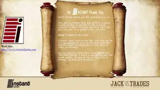 Jack of All Trades - How to Master Multiple Skills Quickly : An INSTANT Thank You