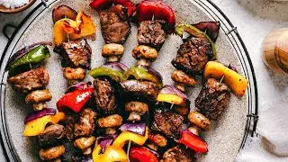 Perfect Oven-Baked Steak Kabobs (Easy Recipe)