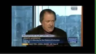 Joseph diGenova, former U.S. Attorney, Holds up 'Clinton Cash' on C-SPAN,
