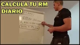 Cómo CALCULAR EL RM DIARIO con EL RPE  | Calculo Indirecto (1RM) SIN MATERIAL  🏋️‍♀️ FÓRMULA