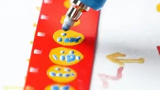 Animating on red Super 8 film