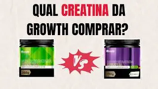 Qual a diferen&ccedil;a das creatinas da growth? Creatina monohidratada ou Creatina Creapure? Growth