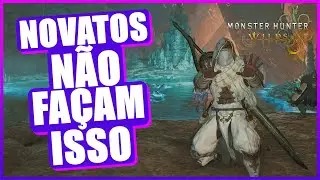 Monster Hunter Wilds - DICAS pra INICIANTES n&atilde;o cometa esses erros!