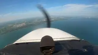 Cessna 172 - Flight into CYQG