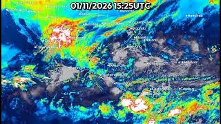 Central America 24 Hour Weather | January 11, 2026