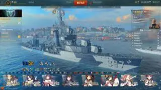 WoWS Replay USS Benham