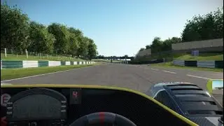 Radical SR8-RX going around cadwell park club
