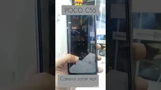 Poco C55 Optical zoom test #viralvideo #ytshorts
