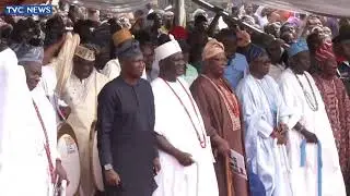 Obasanjo Commands Oyo Monarchs To Greet Him, Calls For Respect Of Culture, Tradition