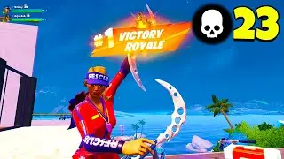 High Elimination RANKED Duo Win Gameplay (Fortnite Chapter 4 Season 4 Zero Build)