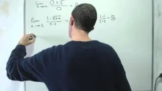 16  Límite de una funcion en un punto, indeterminación 0 entre 0 con raíces