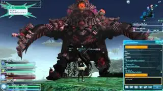 PSO2 TH EP2 Funny Moment (Boss Glitch)