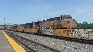 The best train consist I have ever seen!!! (Up 6378, up 1988)￼