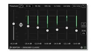 Bertom Denoiser Classic v3 - Free noise reduction plug-in