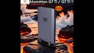 New AtomMan Gaming Mini PC G7 Ti Intel Core i9-14900HX +RTX 4070 DDR5 Minisforum AI Graphics Gaming