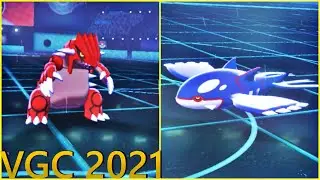 GROUDON VS KYOGRE IN SERIES 8 | VGC 2021 Pok&eacute;mon Sword And Shield