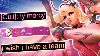 How to use Mercy MOVEMENT to Survive!😇 - Overwatch 2 Mercy Grandmaster Gameplay