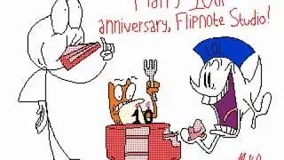 Flipnote Studio 10th Anniversary