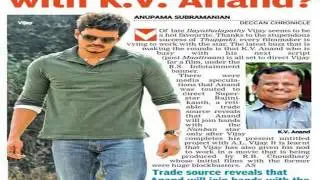 Vijay Next Project Is Ready  Director K.V ,Anand
