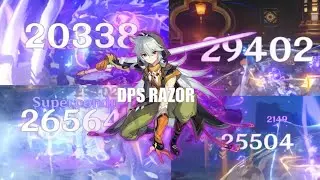 Physical DPS Razor Showcase with Yun Jin | Genshin Impact