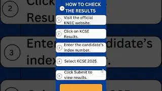 how to check kcse results 2025 # fai