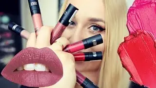 TEST: CATRICE Velvet Matt Lip Cream 💄 WSZYSTKIE KOLORY!