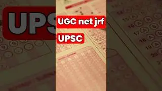 UGC NET vs. UPSC #ugcnet #upsc #shorts