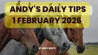 Andy's Daily Tips for Horse Racing, Sunday, 1st February, 2026
