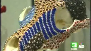 Beaded Skulls  KCRA NBC3  6pm  Sac, CA  07 10 2010