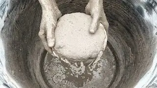 ASMR|| 🆕 grainy gritty red sand crunchy dusty dry water crumbling👌 oddlysatisfying 