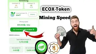 ECOX মাইনিং স্প্রিট কিভাবে বাড়াবেন //ECOX Token Speed Mining // Ecox New update Bangla //ECOX APP