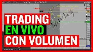 Trading en vivo con volumen