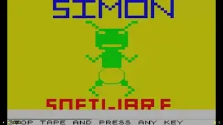 FRANKY PROBLEM SINCLAIR ZX SPECTRUM TAPE Simon Games 1 SOFTWARE 1983 GAMES COLLECTIONS M Philpott