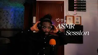 ASMR Whispered Rambles,Tactile Triggers &ndash; No-talking, sounds only, Live ASMR Sessions