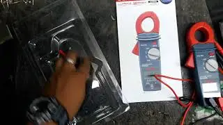 SANWA CLAMP METER DCM60R UNBOXING
